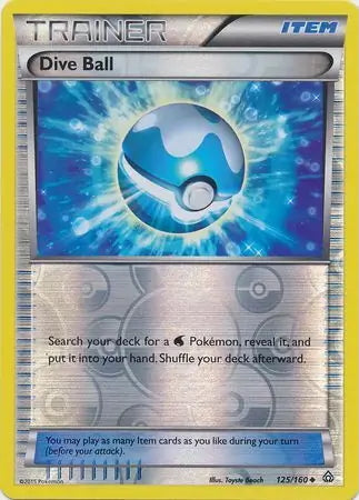 Primal Clash Dive Ball #125/160 reverse holo